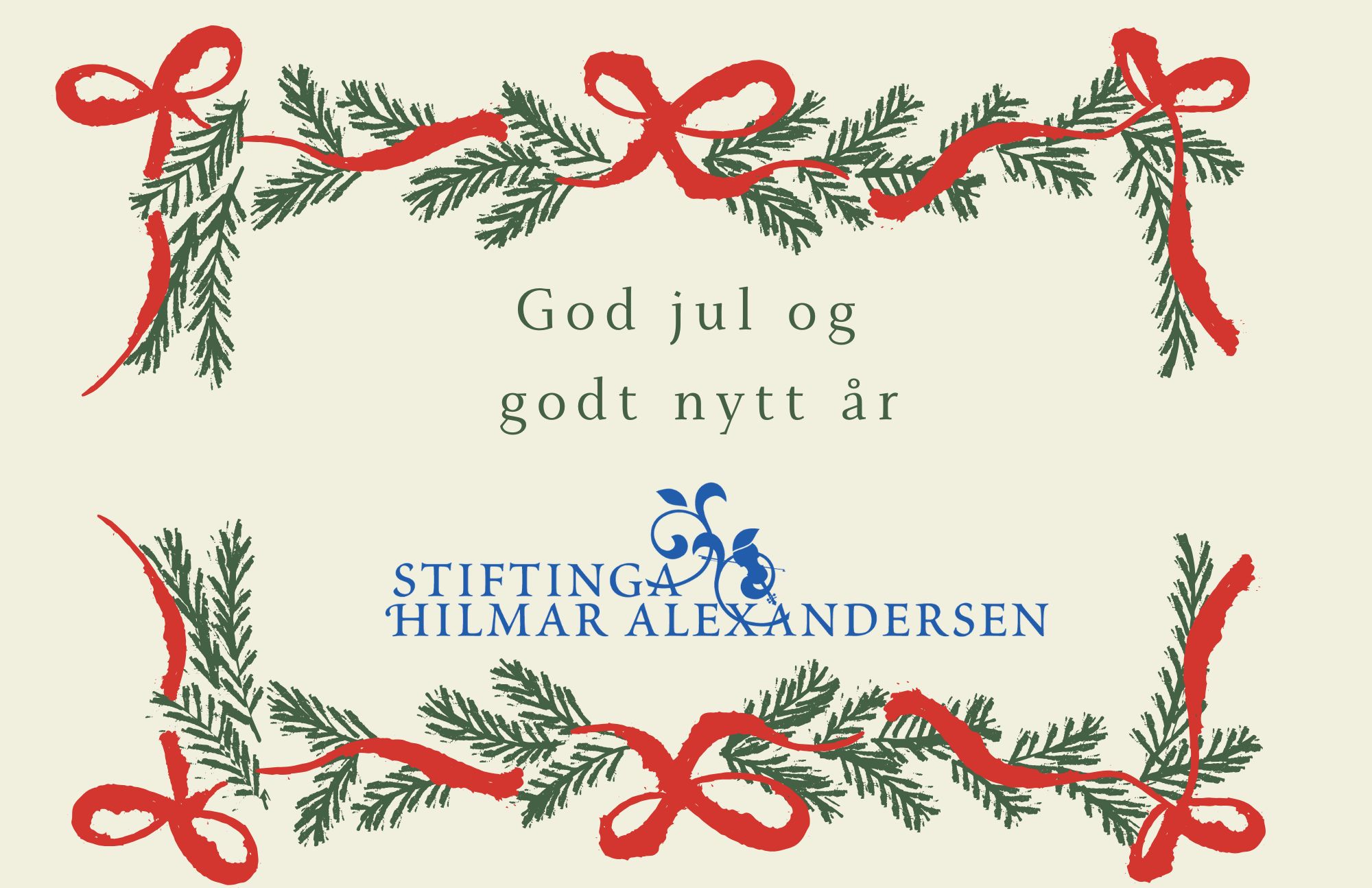 Red Green Elegant Festive Ribbon Wreath Garland Christmas Placemat